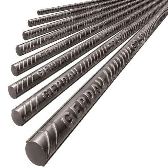 Imagem de FERRO CA50 3/8 10MM BARRA COM 12Mts