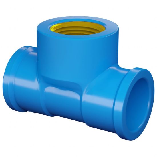 Imagem de TEE AZUL 25X20MM